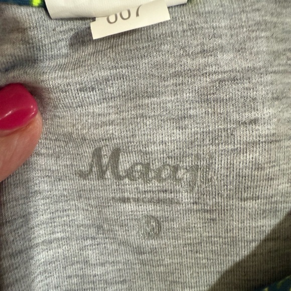 Maaji Sleeveless Swim Wear Hoodie Cover Up Tank Top Size M NWT - Picture 7 of 12